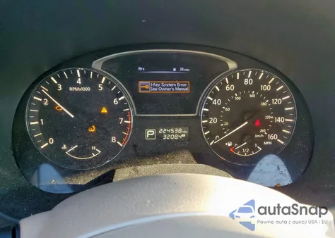 2015 Nissan Altima 2.5 z USA, uszkodzony, nr VIN 1N4AL3AP4FC176992